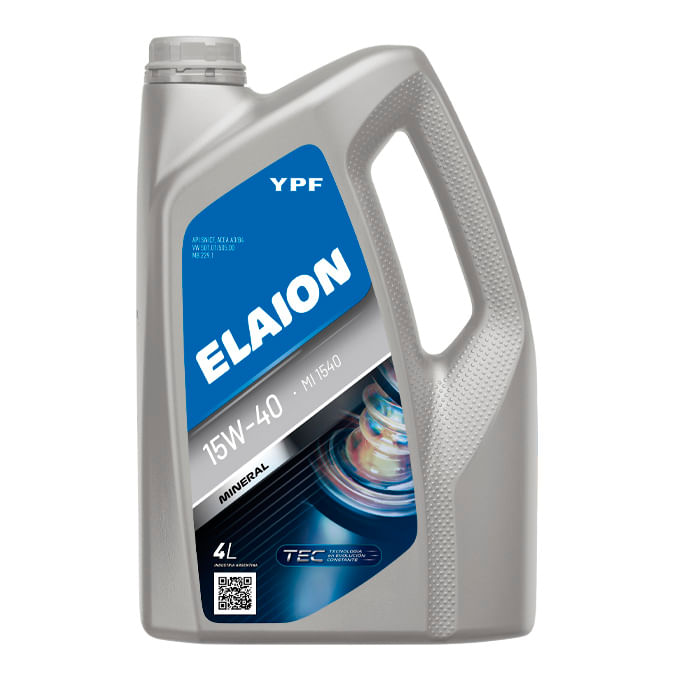 YPF ELAION MI 15W40  4L