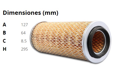 Filtro de Aire FORD Fiesta IV 1.6 16V Sport / KIA MOTORS Sportage I 2.2 D / MAZDA 626 III 2.0i 16V GT