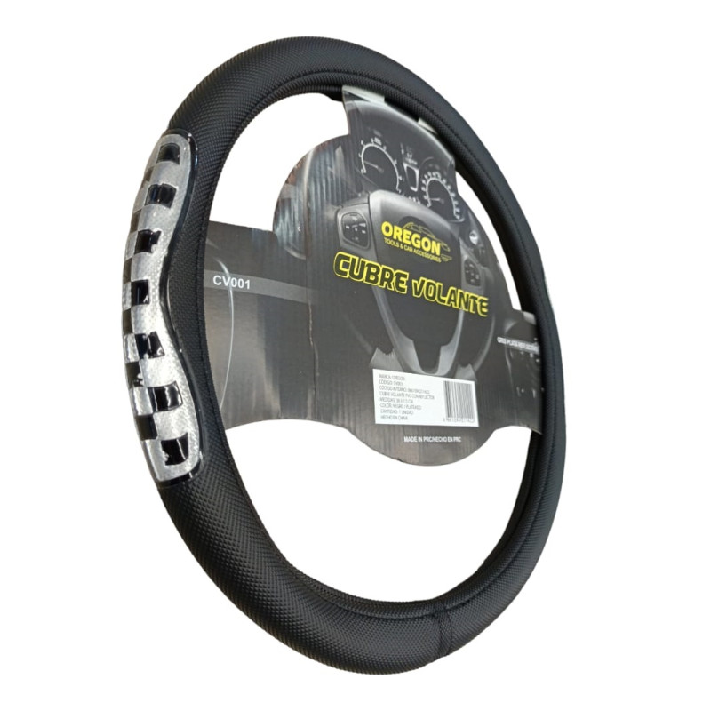 CUBRE VOLANTE GRIS