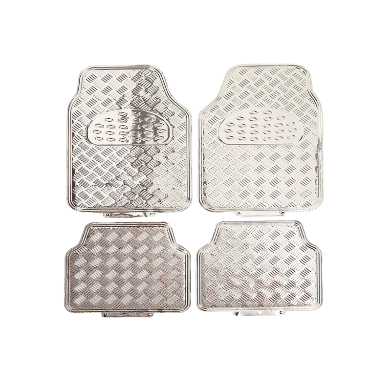 Imagen ilustrativa de ALFOMBRA METALICA MATE BLANCA